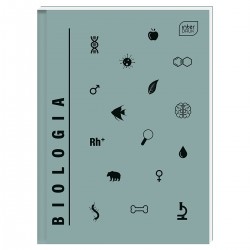 332387 BRULION ZESZYT W KRATKĘ A4 80 BIOLOGIA