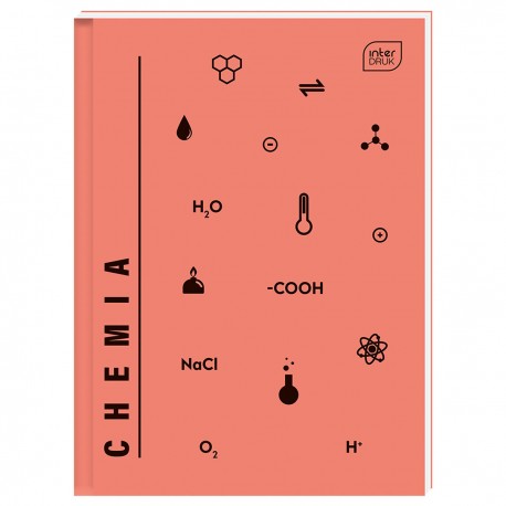 332394 BRULION ZESZYT W KRATKĘ A4 80 CHEMIA
