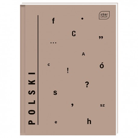 332462 BRULION ZESZYT W LINIĘ A4 80 J.POLSKI