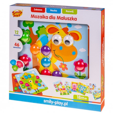836412 UKŁADANKA MOZAIKA DLA MALUSZKA