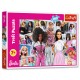 13301 TREFL PUZZLE 200 el. W ŚWIECIE BARBIE