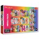 96000 TREFL PUZZLE 10W1 RAINBOW HIGH KOLEKCJA MODNYCH LALEK