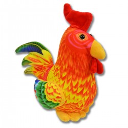 235303 DF PLUSZAK PLUSZOWY KOGUT 25 cm KOLOROWY