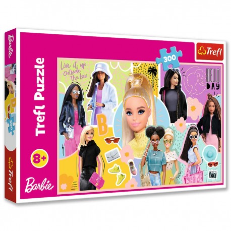 23025 TREFL PUZZLE 300 EL. TWOJA ULUBIONA BARBIE