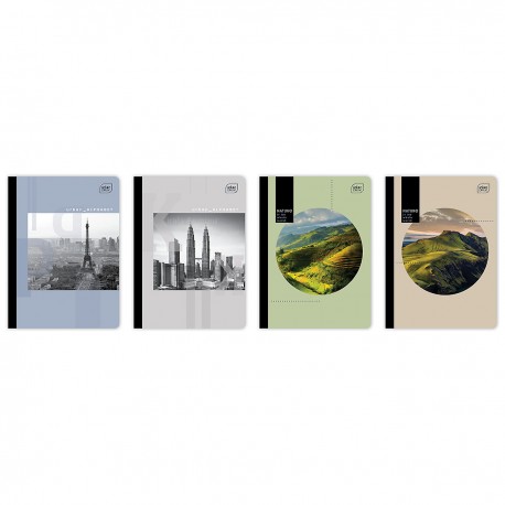 237361 ZESZYT W KRATKĘ A5 96 MIX