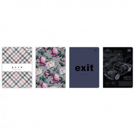 173263 ZESZYT W KRATKĘ A5 96 MIX