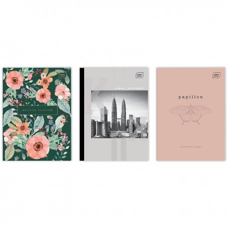 237378 ZESZYT W LINIĘ A4 96 MIX