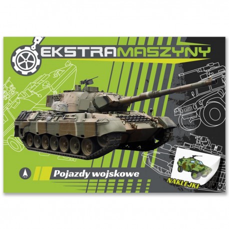 075588 S KOLOROWANKA POJAZDY WOJSKOWE EKSTRAMASZYNY