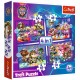 34621 TREFL PUZZLE 4w1 BOHATEROWIE PSI PATROL