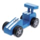 61697 TREFL FORMUŁA DREWNIANA RACING CAR BLUE