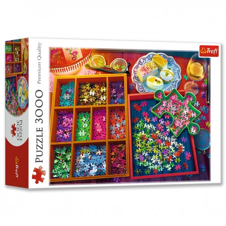 33079 TREFL PUZZLE 3000 EL. WIECZÓR Z PUZZLAMI