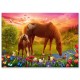 37451 TREFL PUZZLE 500 el. KONIE NA ŁĄCE
