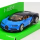 WELLY 1:24 BUGATTI CHIRON BLUE