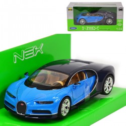 WELLY 1:24 BUGATTI CHIRON BLUE