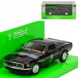 WELLY 1:24 FORD MUSTANG BOSS 429 1969 BLACK