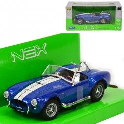 WELLY 1:24 SHELBY COBRA 427 S/C 1965 BLUE