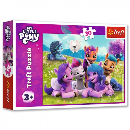 18299 TREFL PUZZLE 30 el. MLP PRZYJACIELSKIE KONIKI