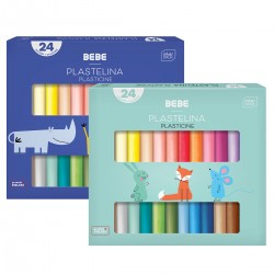 329851 BEBE KIDS PLASTELINA 24 KOL