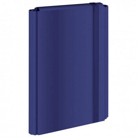 327017 TECZKA Z GUMKĄ A4 C. NIEBIESKA TWARDA OPRAWA