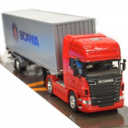 WELLY 1:32 CIĄGNIK SIODŁOWY SCANIA V8 R730 RED