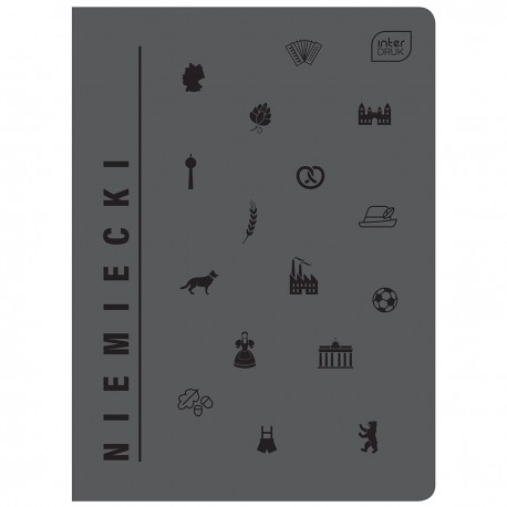 332271 ZESZYT W KRATKĘ A5 60 NIEMIECKI INTERDRUK