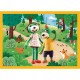 34623 TREFL PUZZLE 4w1 TREFLIKI NA WAKACJACH
