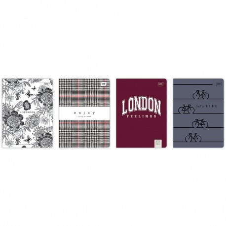 175090 ZESZYT W LINIĘ A5 96 MIX