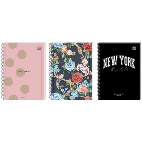 171269 KOŁOZESZYT W KRATKĘ A4 80 MIX INTERDRUK