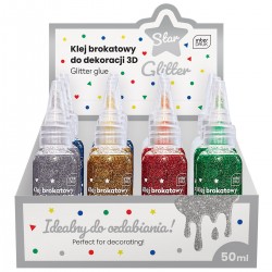 337108 KLEJ BROKATOWY 3D 50ml STAR INTERDRUK