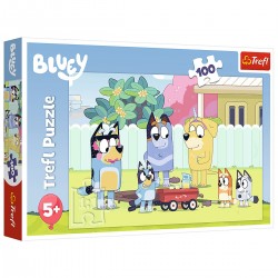 16471 TREFL PUZZLE 100 EL. LEMONIADA Z BLUEY