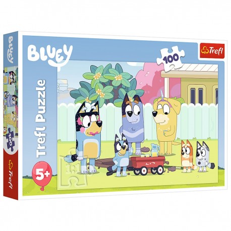 16471 TREFL PUZZLE 100 EL. LEMONIADA Z BLUEY