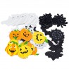 703045 NAKLEJKI Z PIANKI HALLOWEEN v2 30-45 mm 40 szt. BREWIS