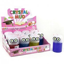 428669 MASA GLUT GADŻET ŻELOWY SLIME BROKATOWY Z KULKAMI BIGTOYS