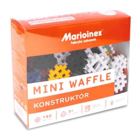 02363 MARIOINEX MINI WAFLE KONSTRUKTOR 140 EL.
