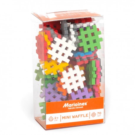 902127 MARIOINEX MINI WAFLE 70 SZTUK KLOCKI