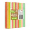 151404 SŁOMKI PAPIEROWE PASTELOWE ŁAMANE MIX 250 SZT. GODAN