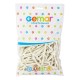 550115 BALONY RURKI WŁOSKIE PASTELOWE BIAŁE MODELINA 100 szt. GODAN
