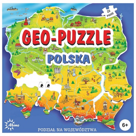 272595 ABINO GEO PUZZLE POLSKA