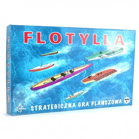 272397 ABINO STRATEGICZNA GRA PLANSZOWA FLOTYLLA