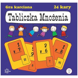 337466 ABINO GRA KARCIANA TABLICZKA MNOŻENIA