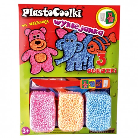 351375 PIANKOLINA PLASTOCOOLKI WYKLEJANKA 3 OBRAZKI