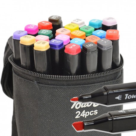 116394 MARKERY DO MALOWANIA FLAMASTRY 60 szt. PEGAZ