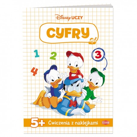 338756 AMEET DISNEY UCZY CYFRY MIKI KSIĄŻECZKA