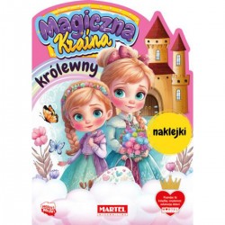 668774 MARTEL MAGICZNA KRAINA KRÓLEWNY Z NAKLEJKAMI