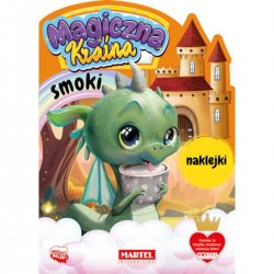 668781 MARTEL MAGICZNA KRAINA SMOKI Z NAKLEJKAMI