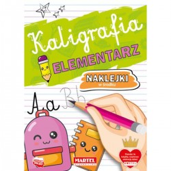 668651 MARTEL KALIGRAFIA ELEMENTARZ Z NAKLEJKAMI