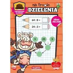 668644 MARTEL ZWIERZAKI TAJNIAKI NA TROPIE DZIELENIA Z NAKLEJKAMI