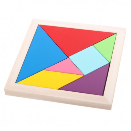 117270 UKŁADANKA DREWNIANA TANGRAM ASKATO