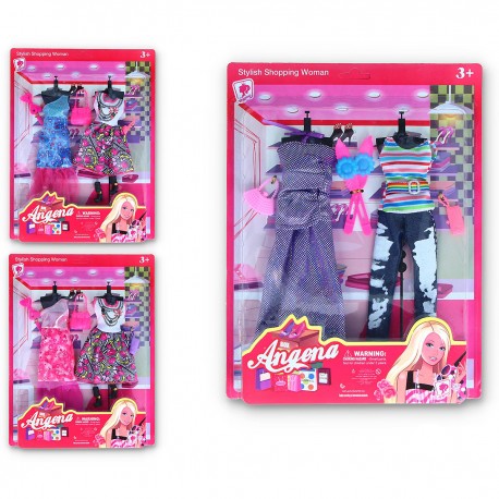 434285 AKCESORIA DLA LALEK ANGENA MIX GAZELO