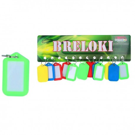 406329 BRELOK ETYKIETA PRZYWIESZKA DO KLUCZY